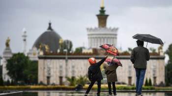 Синоптики предупредили москвичей о грозе