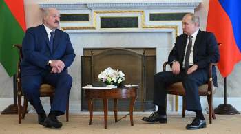 Путин и Лукашенко продолжили переговоры после рабочего обеда