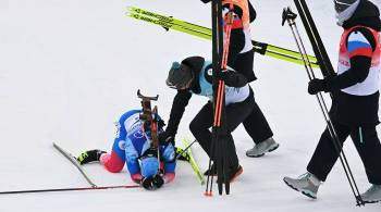 Латыпов заплакал после финиша провального этапа олимпийской эстафеты