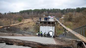 И.о. главы Подольска заявил, что обрушение моста не связано с терактом 