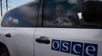 Появилось видео отъезда автомобилей ОБСЕ из Донецка