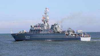 Тральщики ВМФ проверили торговые пути в Черном море на предмет мин 
