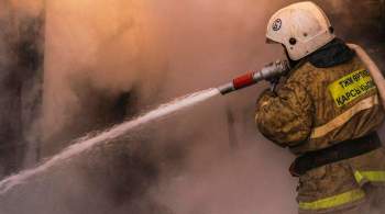 В казахстанском Костанае потушили пожар в оружейном магазине