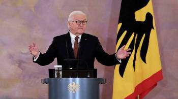 Президент Германии призвал не вести переговоры на языке оружия