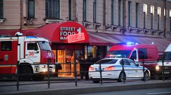 Минздрав уточнил число пострадавших при взрыве в кафе в Петербурге