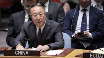 Китай разочаровало вето США на резолюцию по Газе в СБ ООН 