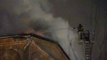 При крупном пожаре в жилом доме на севере Москвы никто не пострадал 