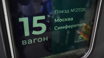 Поезд Москва — Симферополь задерживался в Тамбовской области из-за проверки 