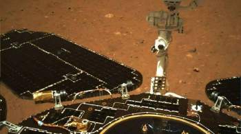 Китайский аппарат  Чжужун  приступил к исследованиям Марса