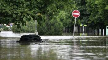 Уровень воды в подтопленной Керчи упал на полтора метра за ночь
