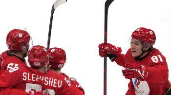 Российские хоккеисты обыграли швейцарцев в стартовом матче на Олимпиаде