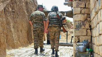 Ереван подтвердил задержание военных на границе с Азербайджаном