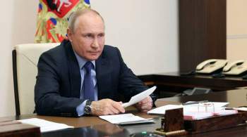 Путин заявил, что Россия не идет по пути милитаризации экономики
