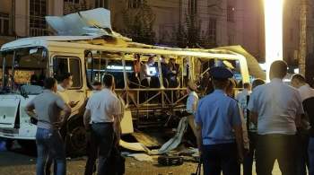 Число пострадавших при взрыве автобуса в Воронеже увеличилось до двадцати