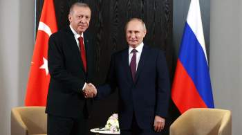 В Кремле заявили, что подготовка к встрече Путина и Эрдогана продолжается 