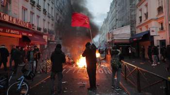 Курдские демонстранты устроили беспорядки на акции в Париже