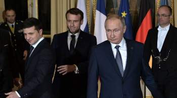 Песков высказался о возможности проведения встречи Путина и Зеленского