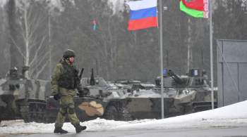 В Белоруссии показали, чем занимаются военные на совместных с РФ учениях