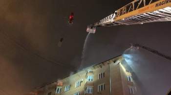 Спасатели локализовали пожар в жилом доме на Ленинском проспекте в Москве