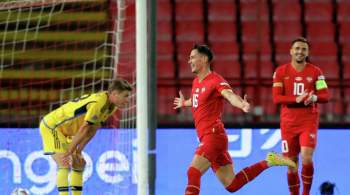 Хет-трик Митровича помог сербам разгромить шведов в матче Лиги наций