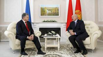 Лукашенко рассказал об откровенной беседе с Порошенко