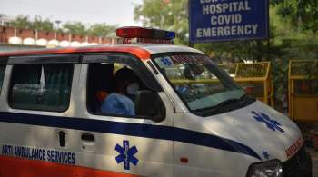В Индии в ДТП с автомобилем скорой помощи погибли четыре человека