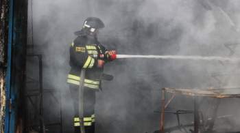 В Оренбургской области потушили пожар на складе с семечками