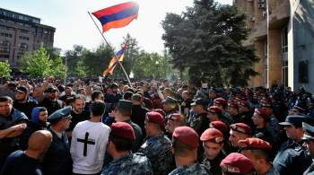 Акция протеста у МИД Армении завершилась