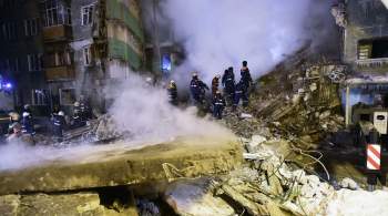 МЧС завершило работы на месте взрыва газа в Новосибирске 