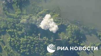 МО РФ показало видео уничтожения украинских боевиков в районе Шебекино
