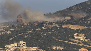 Армия Израиля нанесла удар по объектам  Хезболлы  в Ливане 
