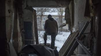 Украинские войска обстреляли из  Градов  населенный пункт Донецкий в ЛНР