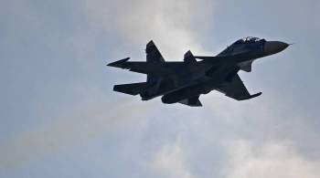В Крыму из стоящего на земле Су-30СМ катапультировались летчики