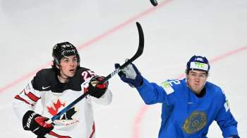 Канада обыграла Казахстан и сохранила шанс на выход в плей-офф ЧМ по хоккею