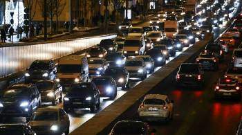 В Москве вечером в понедельник ожидаются девятибалльные пробки
