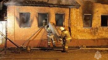 В Ингушетии загорелся частный дом, есть пострадавшие