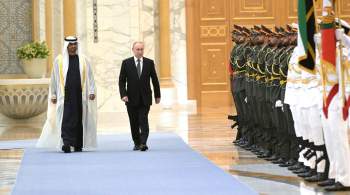 Украинцы расплакались из-за визита Путина в ОАЭ 