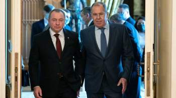 Глава МИД Белоруссии рассказал об ответе Минска и Москвы на санкции
