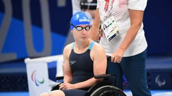 Буткова завоевала серебряную медаль Паралимпиады на 50-метровке брассом