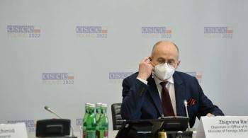 Председатель ОБСЕ Збигнев Рау посетит Москву в феврале