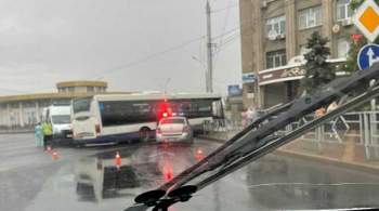 В Липецке два человека пострадали в ДТП с автобусом