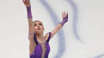 Валиева лидирует после короткой программы на чемпионате России