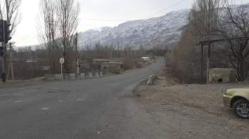 Таджикские и киргизские пограничники устроили перестрелку