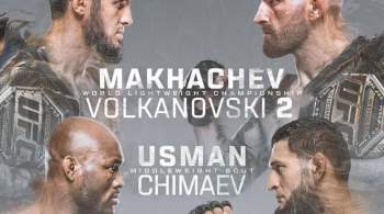 Махачев против Волкановски: где смотреть 21 октября главный бой UFC 294 