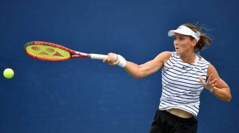 Грачева вышла во второй круг теннисного турнира в Румынии