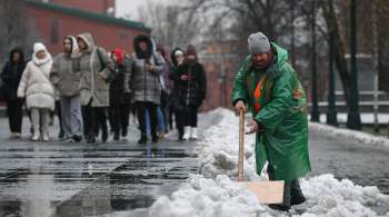 В Москве снежный покров вырос до 13-17 сантиметров