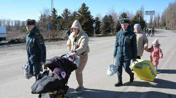 Эвакуированных жителей ДНР и ЛНР вернут домой после стабилизации ситуации