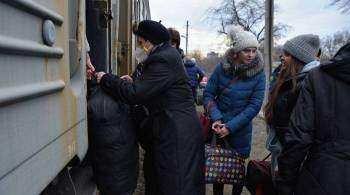 В Россию из Донбасса эвакуировали более 40 тысяч человек 