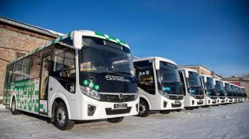 Новые автобусы поступили в автоколонну приамурского Благовещенска