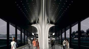  Новомосковская  станет первой отапливаемой станцией московского метро